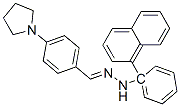 88738-70-9 4-(1-pyrrolidinyl)benzaldehyde 1-naphthylphenylhydrazone