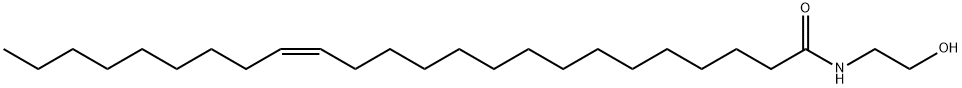 (15Z)-N-(2-Hydroxyethyl)-15-tetracosenaMide,887405-21-2,结构式