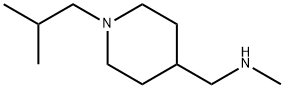 N-[(1-Isobutylpiperidin-4-yl)methyl]-N-methylamine Structure