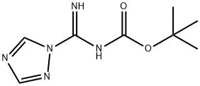 (IMINO-[1,2,4]TRIAZOL-1-YL-METHYL)-CARBAMIC ACID TERT-BUTYL ESTER Structure