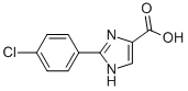 3-(4-CHLOROPHENYL)-1H-PYRAZOLE-5-CARBOXYLIC ACID 化学構造式