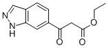 ETHYL-6-INDAZOLOLYL-ACETATE 化学構造式