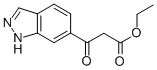 ETHYL-6-INDAZOLOLYL-ACETATE Structure