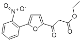 ETHYL-2[5-(2-NITROPHENYL)]-FUROYL-ACETATE Structure