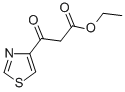 3-氧代-3-(1,3-噻唑-4-基)丙酸乙酯,887411-81-6,结构式