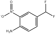 4-(difluoromethyl)-2-nitroaniline Struktur