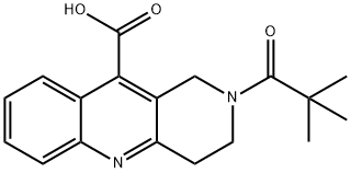 2-(TERT-BUTYLCARBONYL)-1,2,3,4-TETRAHYDROBENZO[B][1,6]NAPHTHYRIDINE-10-CARBOXYLICACID
 price.
