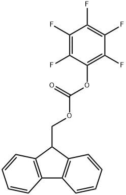 9-FLUORENYLMETHYL PENTAFLUOROPHENYL CARBONATE Struktur