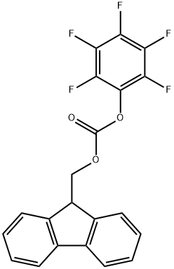 9-FLUORENYLMETHYL PENTAFLUOROPHENYL CARBONATE Structure