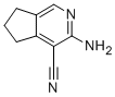 5H-Cyclopenta[c]pyridine-4-carbonitrile,  3-amino-6,7-dihydro- 结构式