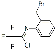 N-[2-(BROMOMETHYL)PHENYL]-2,2,2-TRIFLUOROACETIMIDOYL CHLORIDE Structure