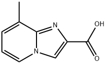 8-甲基咪唑并[1,2-A]吡啶-2-羧酸 HCL 0.8H2O, 88751-05-7, 结构式