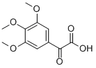 オキソ(3,4,5-トリメトキシフェニル)酢酸 化学構造式