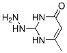 2-hydrazinyl-2,3-dihydro-6-methylpyrimidin-4(1H)-one Structure