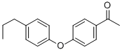 1-[4-(4-PROPYL-PHENOXY)-PHENYL]-ETHANONE,887574-84-7,结构式