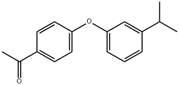 887574-90-5 1-[4-(3-ISOPROPYL-PHENOXY)-PHENYL]-ETHANONE