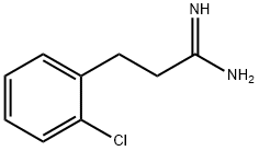 3-(2-CHLORO-PHENYL)-PROPIONAMIDINE Structure