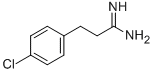 3-(4-CHLORO-PHENYL)-PROPIONAMIDINE Structure