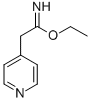 2-PYRIDIN-4-YL-ACETIMIDIC ACID ETHYL ESTER Structure