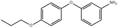 3-(4-PROPOXY-PHENOXY)-PHENYLAMINE,887580-04-3,结构式