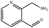 2-(Aminomethyl)-3-pyridinecarboxaldehyde 化学構造式