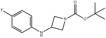 3-(4-FLUORO-PHENYLAMINO)-AZETIDINE-1-CARBOXYLICACIDTERT-BUTYL에스테르