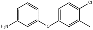3-(4-CHLORO-3-METHYL-PHENOXY)-PHENYLAMINE 结构式