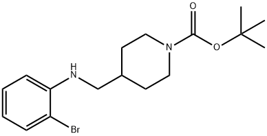 887581-51-3 1-BOC-4-[(2-BROMO-PHENYLAMINO)-METHYL]-PIPERIDINE