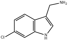 6-CHLORO-1H-INDOL-3-METHYLAMINE Structure