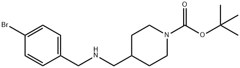 1-BOC-4-[(4-BROMO-BENZYLAMINO)-METHYL]-PIPERIDINE|