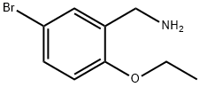 5-BROMO-2-ETHOXYBENZYLAMINE Structure