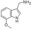 7-METHOXY-1H-INDOL-3-METHYLAMINE 结构式