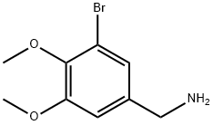 3-BROMO-4,5-DIMETHOXYBENZYLAMINE,887583-02-0,结构式