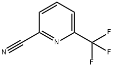 6-(trifluoromethyl)pyridine-2-carbonitrile 化学構造式
