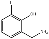2-(氨甲基)-6-氟苯酚,887583-67-7,结构式