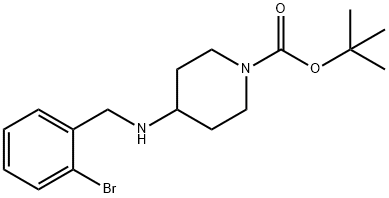 TERT-ブチル 4-(2-ブロモベンジルアミノ)ピペリジン-1-カルボキシレート price.