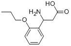 3-AMINO-3-(2-PROPOXYPHENYL)-PROPIONIC ACID,887584-19-2,结构式