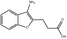 3-AMINO-3-BENZOFURAN-2-YL-PROPIONIC ACID Structure