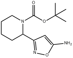 887586-34-7 2-(5-AMINO-ISOXAZOL-3-YL)-PIPERIDINE-1-CARBOXYLIC ACID TERT-BUTYL ESTER