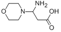 3-AMINO-3-MORPHOLIN-4-YL-PROPIONIC ACID Structure