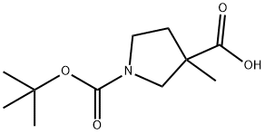 887587-09-9 1-(叔丁氧基羰基)-3-甲基吡咯烷-3-甲酸