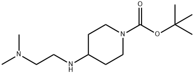 1-Boc-4-(2-dimethylaminoethylamino)piperidine Structure