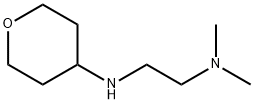 N,N-DIMETHYL-N'-(TETRAHYDRO-PYRAN-4-YL)-ETHANE-1,2-DIAMINE,887589-05-1,结构式
