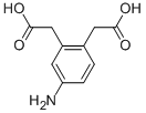 1,2-BENZENEDIACETIC ACID, 4-AMINO-,887589-14-2,结构式