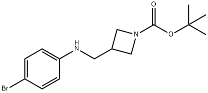 1-BOC-3-[(4-BROMOPHENYL-AMINO)-METHYL]-AZETIDINE|