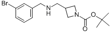 1-BOC-3-[(3-BROMOBENZYL-AMINO)-METHYL]-AZETIDINE,887589-82-4,结构式