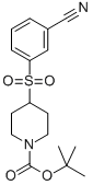 4-(3-CYANO-BENZENESULFONYL)-PIPERIDINE-1-CARBOXYLIC ACID TERT-BUTYL ESTER|