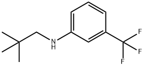 (2,2-DIMETHYL-PROPYL)-(3-TRIFLUOROMETHYL-PHENYL)-AMINE,887590-46-7,结构式