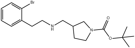 1-BOC-3-([2-(2-브로모-페닐)-에틸아미노]-메틸)-피롤리딘