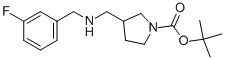 887590-99-0 1-BOC-3-[(3-FLUOROBENZYL-AMINO)-METHYL]-PYRROLIDINE